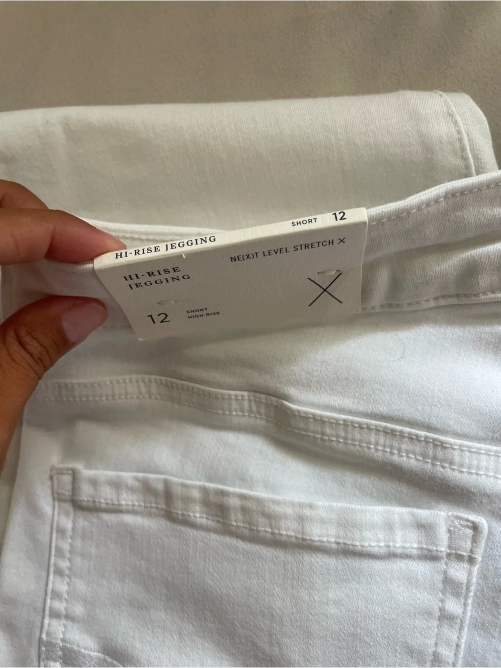 American Eagle Women's High-Rise White Skinny Jeans Jeggings